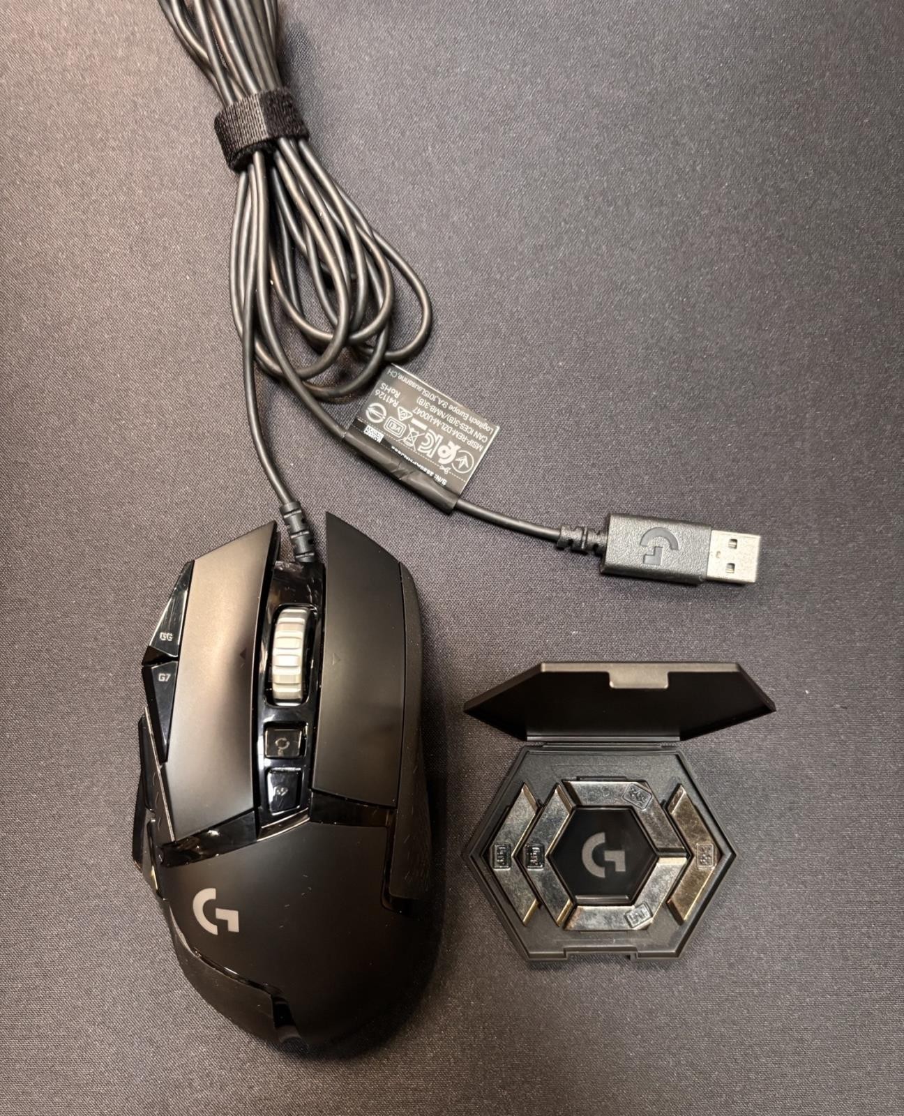 Logitech G502 HERO Wired Gaming Mouse – Black