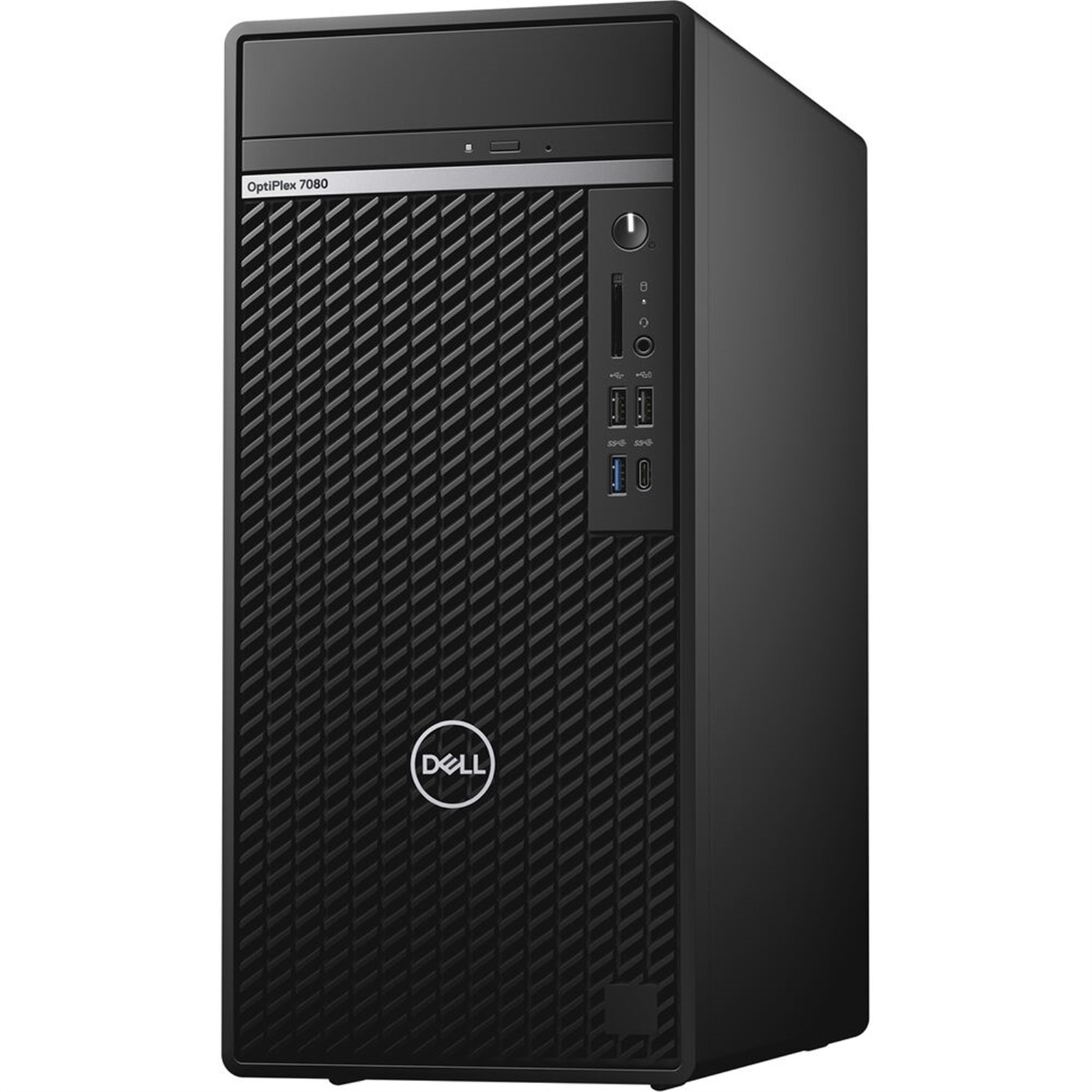 Dell Optiplex 7080 Tower (16GB, 512GB SSD, i7-10700, Radeon 640) Win11P, Black