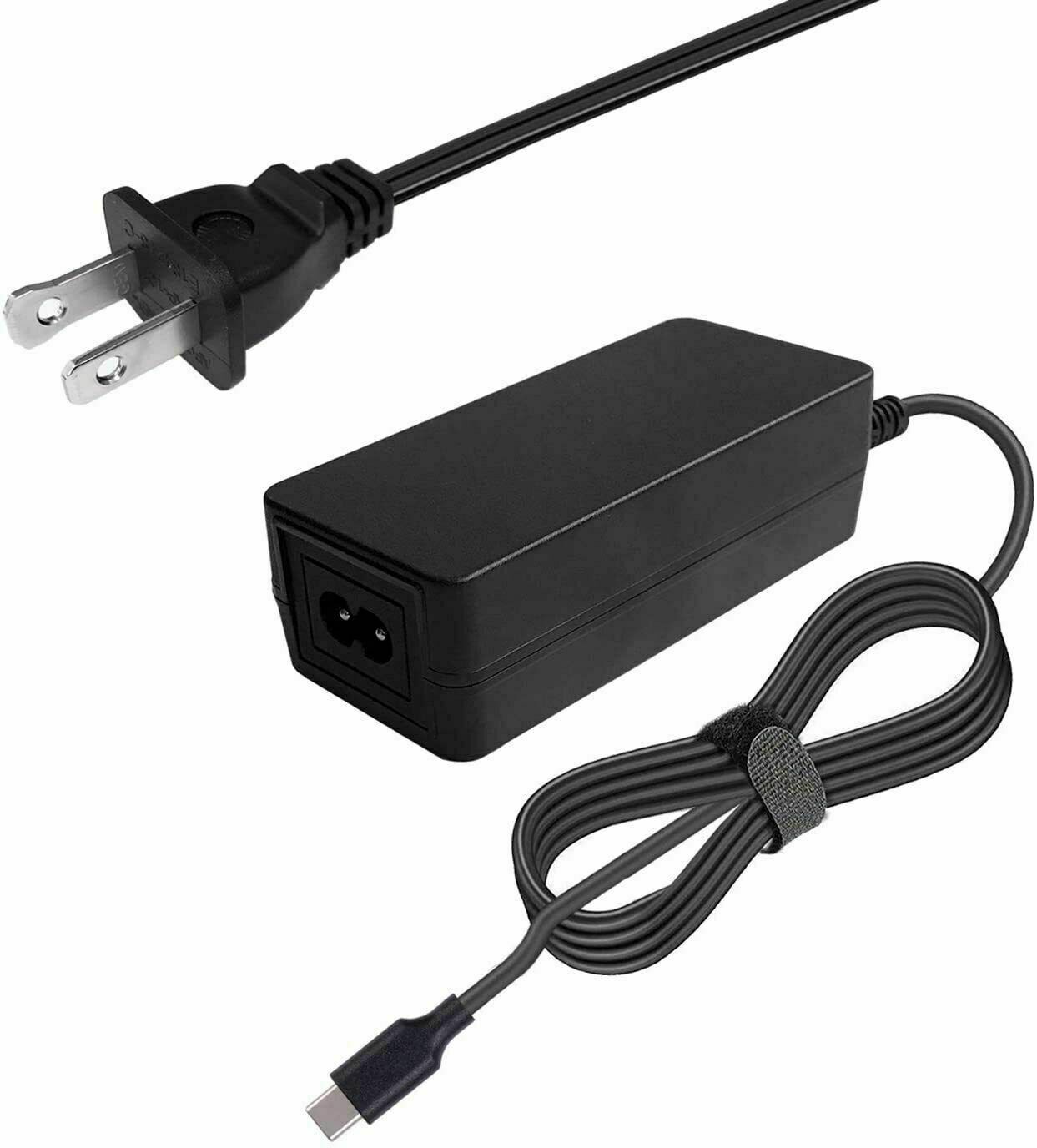 For Lenovo ADLX65YDC2A ADLX65YCC2A 65W USB Type C Charger AC Adapter Power Cord