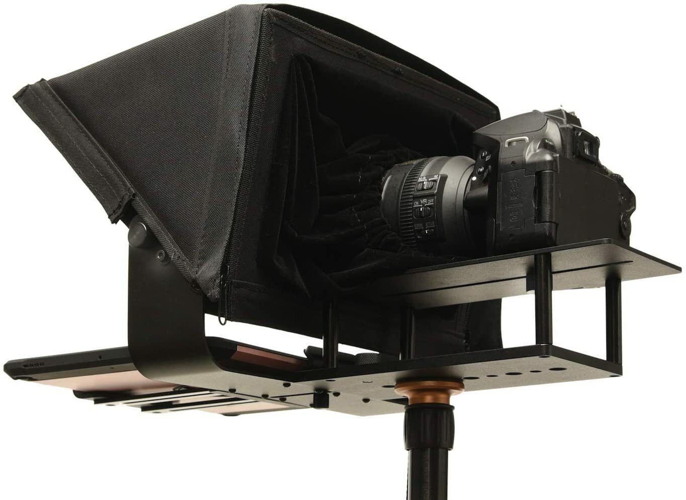 Glide Gear TMP100 Tablet iPad DSLR Video Camera Teleprompter Kit 70/30 Glass