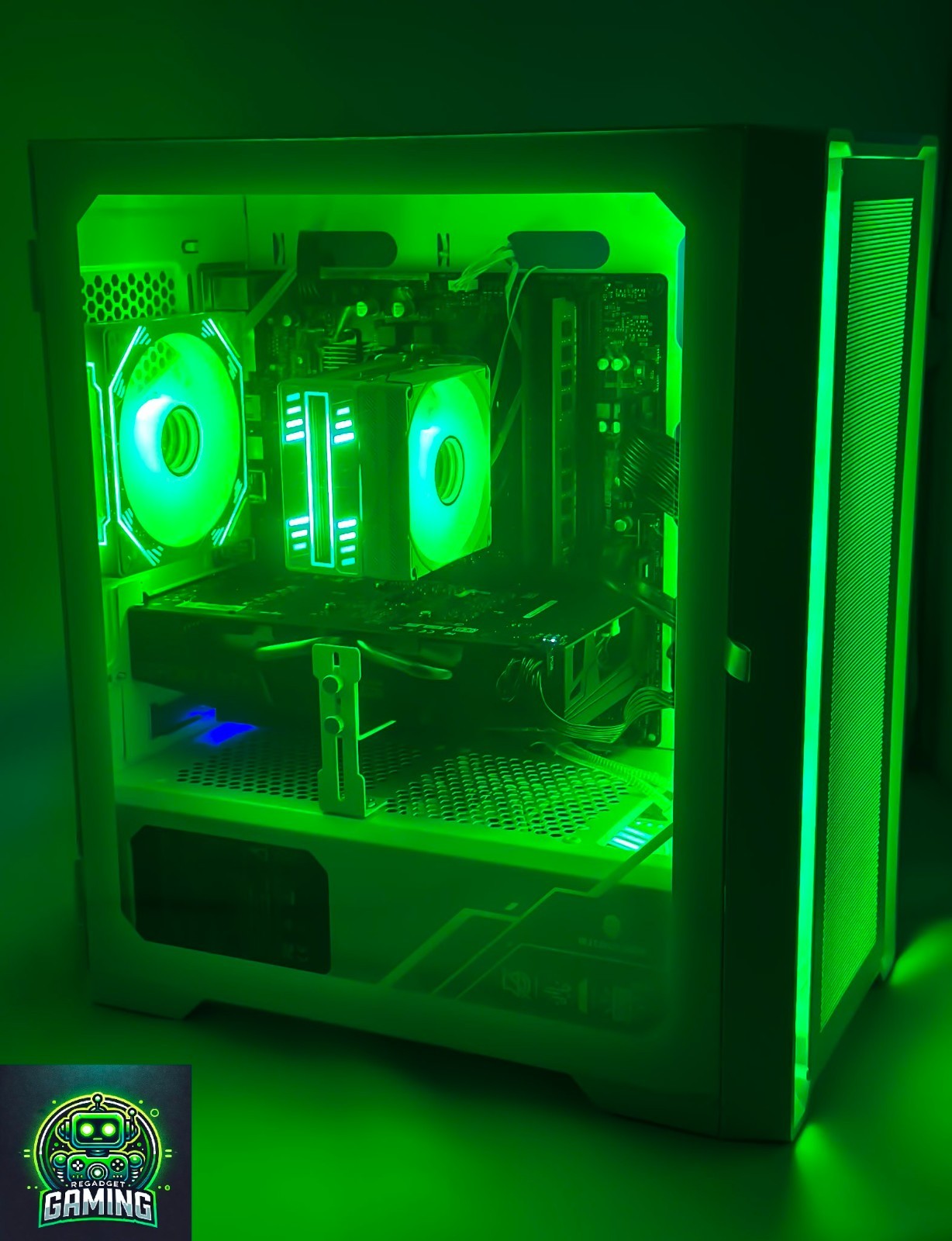 Gadget Gaming Desktop PC: i5-8500! 16GB RAM – 512GB NVME SSD! Intel UHD 630!