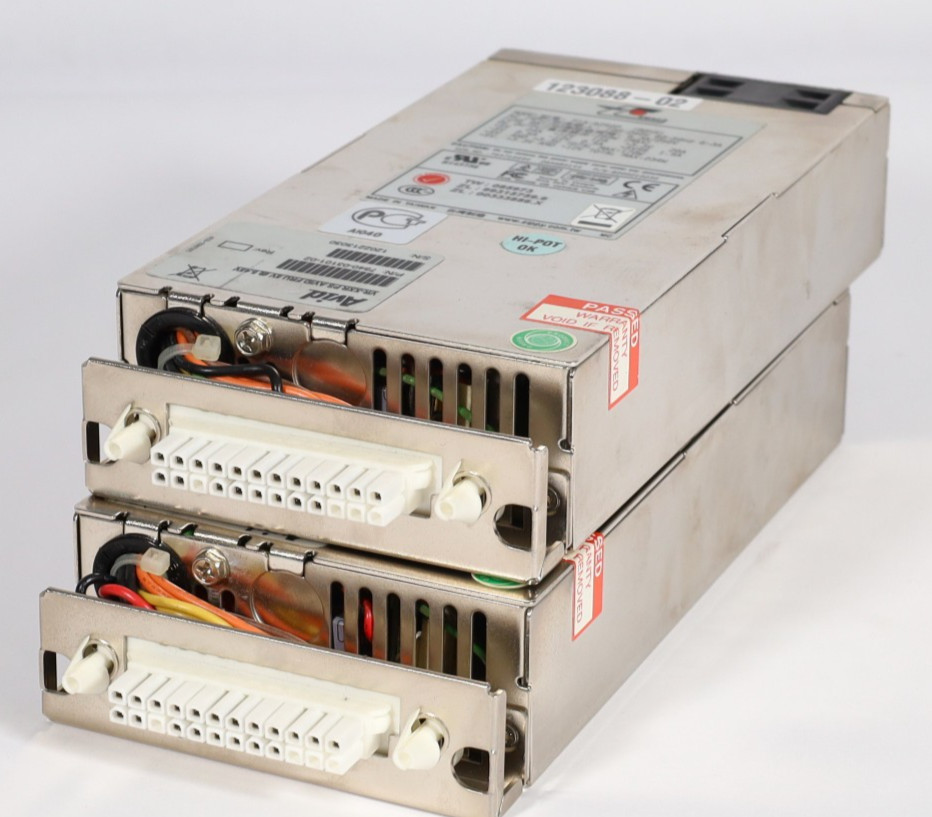 (Lot of 2) Zippy Emacs 250Watt 1U PSU P1A-6250P