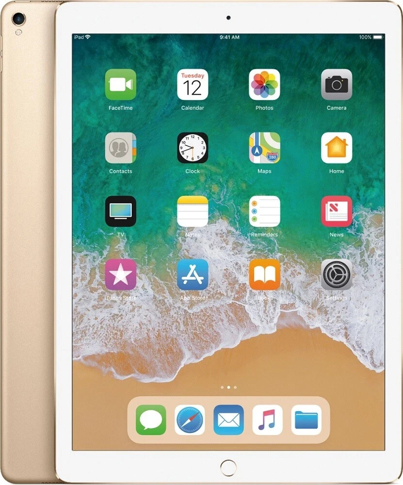 Apple iPad Pro 2nd Gen 256GB, Wi-Fi, 12.9in – Space Gray-Gold-Silver – USED