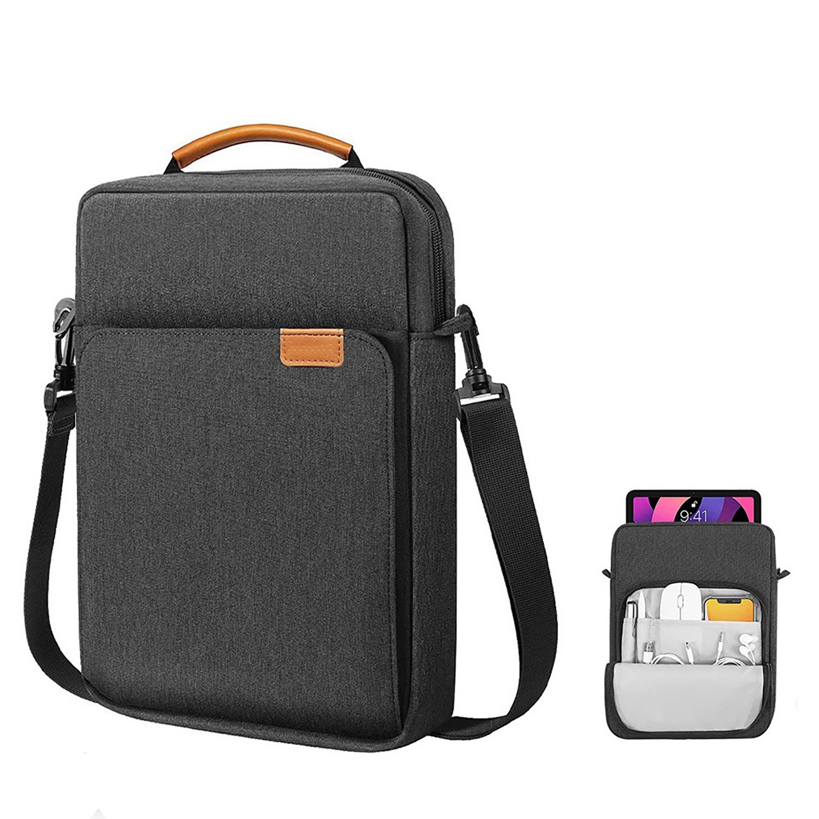 9-11 Inch Tablet Sleeve Bag Storage Bag with Shoulder Strap for Galaxy Tab gg