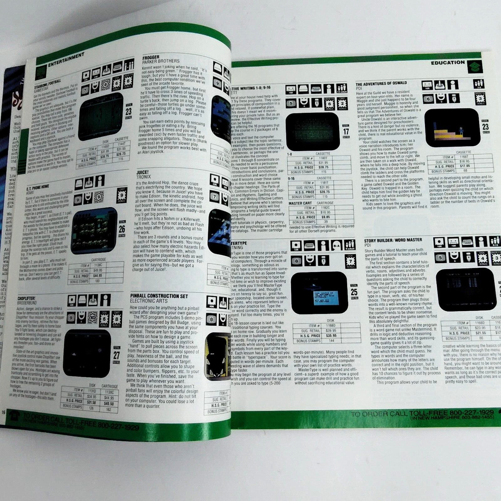 Home Guild Software Buyer’s Guide Fall 1983 Vintage 65 pages