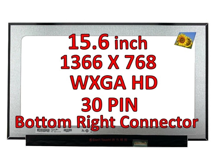 B156XTN08.1 fit B156XTN08.0 EDP 1366×768 with no screw holes 15.6 LED LCD Screen