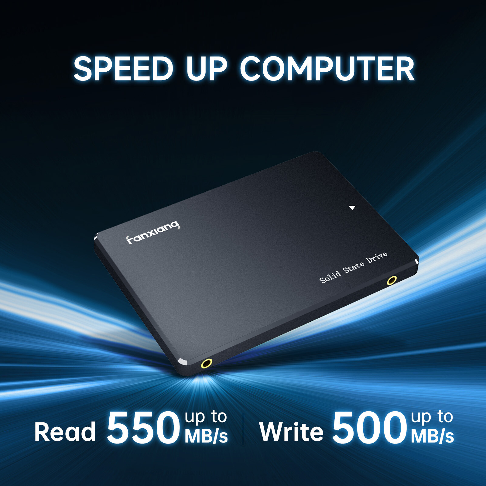 Fanxiang 4TB 2TB SSD 550MB/s 2.5” SATA III Internal Solid State Drive MAC lot