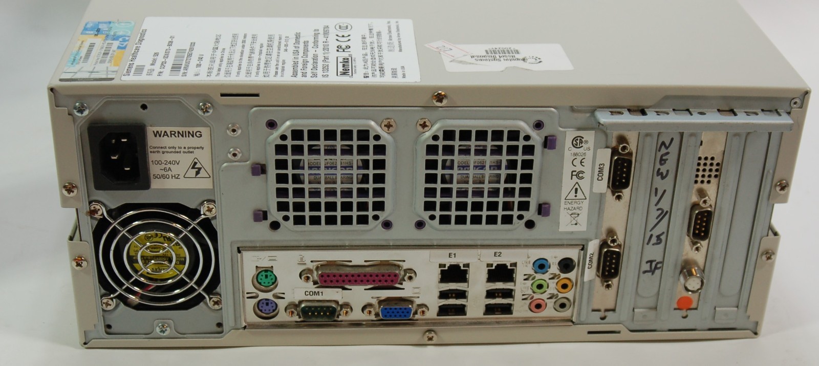 Retro Beige Systium 526 Desktop JKBMS1 MB Intel Pentium E2160 2GB Ram No HD/OS