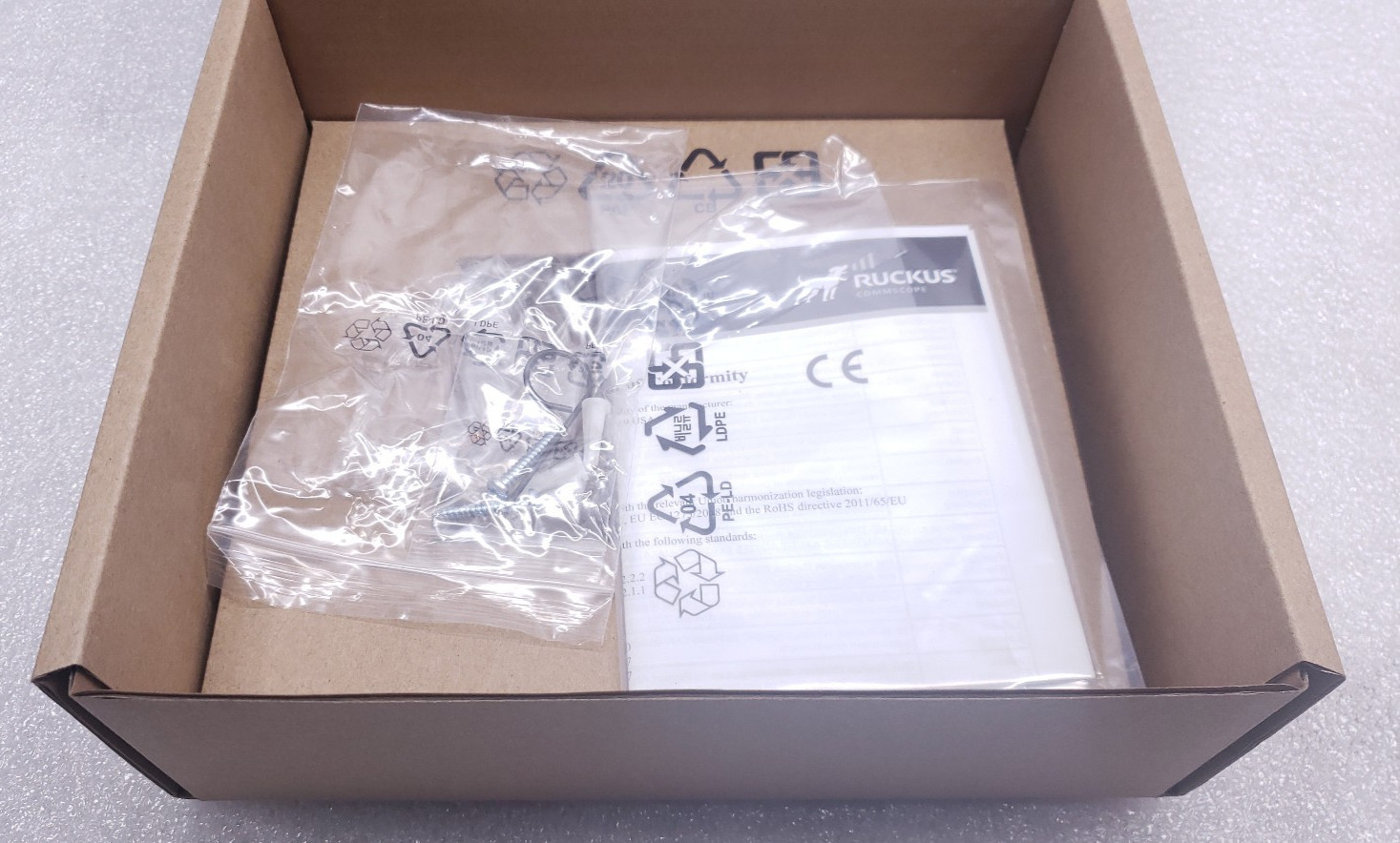 LOT OF 7 Ruckus 901-R610-US00 802.11ac Wave 2 Wi-Fi Access Point [READ] #99