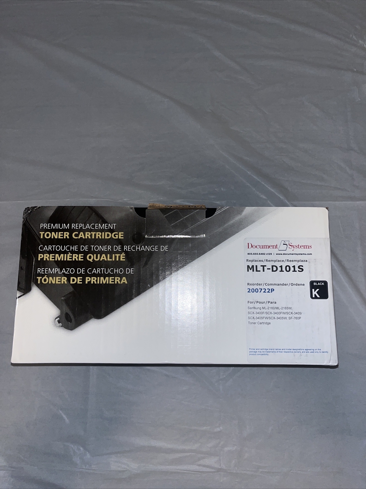 MLT-D101S 101L Toner Cartridge For Samsung ML-2165W SCX-3400 SCX-3405W