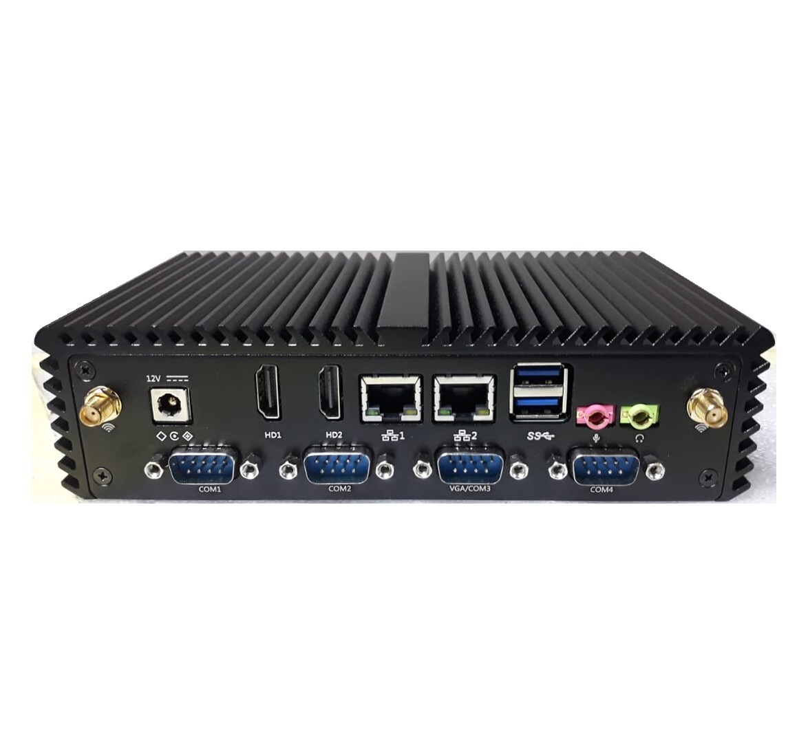 Portable Desktop Mini PC Core Onboard Fanless Mini PC Qotom POS