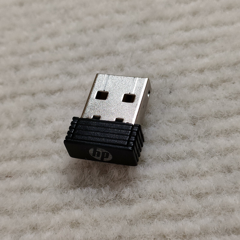 1Pc USB Dongle receiver adapter for HP Wireless Mouse 200（Only the dongle）