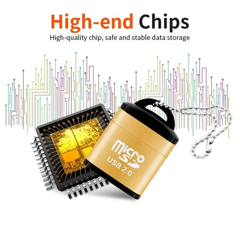 USB 2.0 Card Reader Micro SD TF Stick Card Reader Card Reader Adapter-