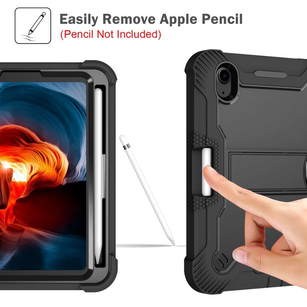 iPad Mini 7 Case 7th Gen 6th Gen Shockproof Heavy Duty Armor Rubber Case Cover