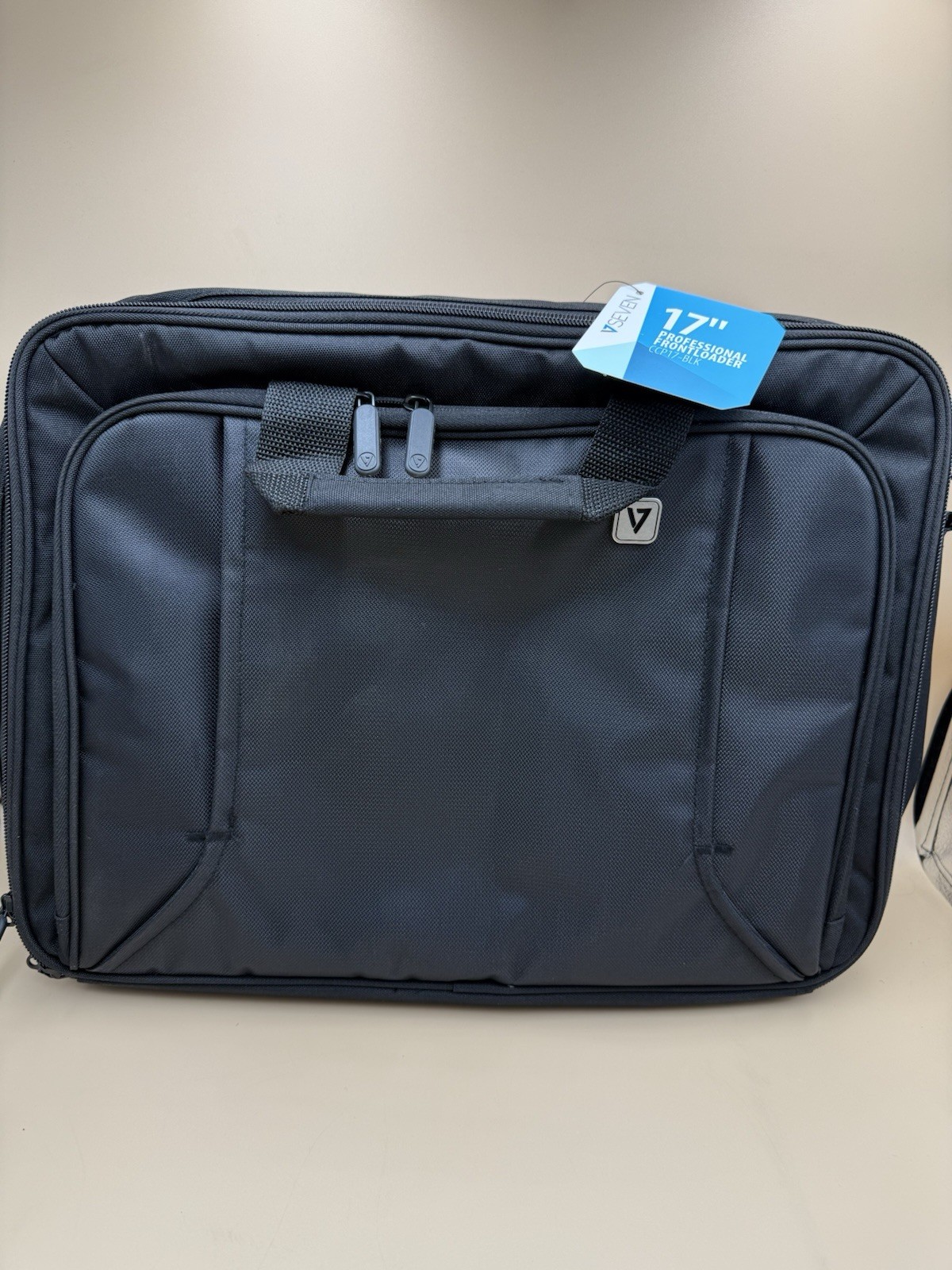 V7 CCP17-BLK-9N Professional Frontloader Laptop Case fits 17.3″ Laptop , Black