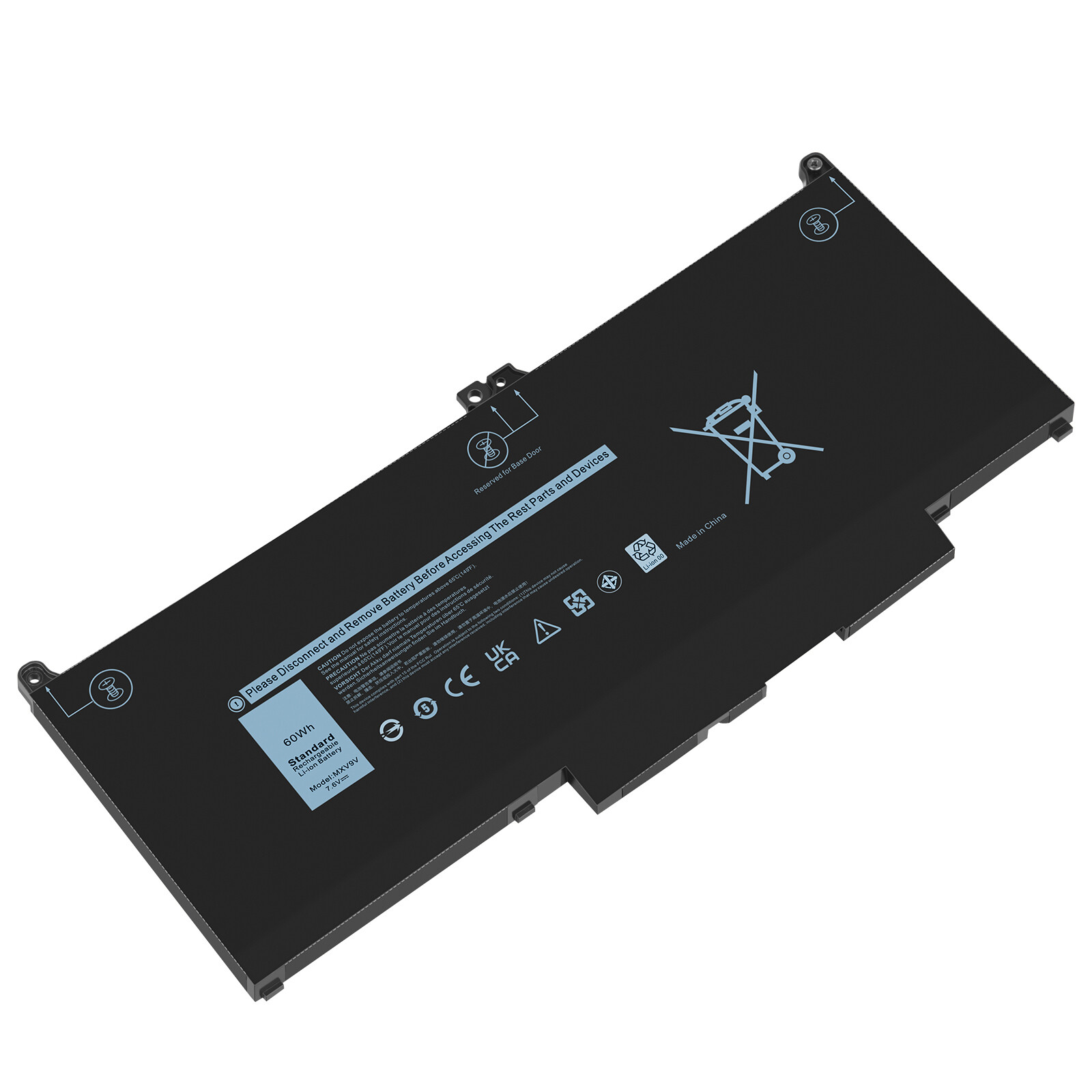 MXV9V Laptop Battery For Dell Latitude 5300 5310 7300 7400 E5300 E7300 E7400