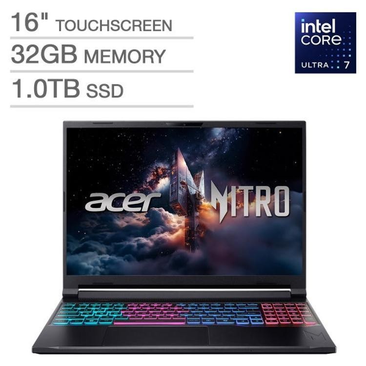 Acer Nitro V 16S Laptop ANV16S-71-71T5 Intel Core 7 240H 32GB RAM 1TB SSD