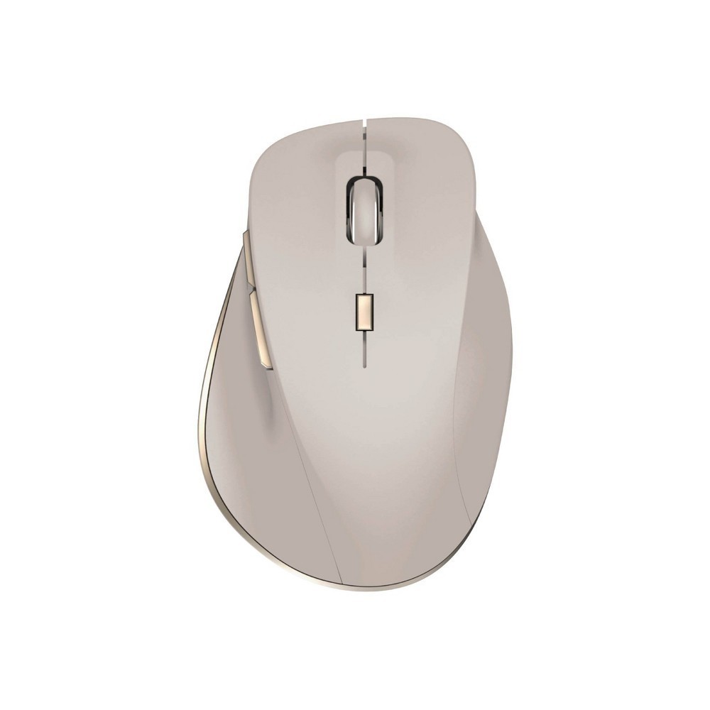 North Wireless Ergonomic 6 Button Mouse – Beige: Business Use.