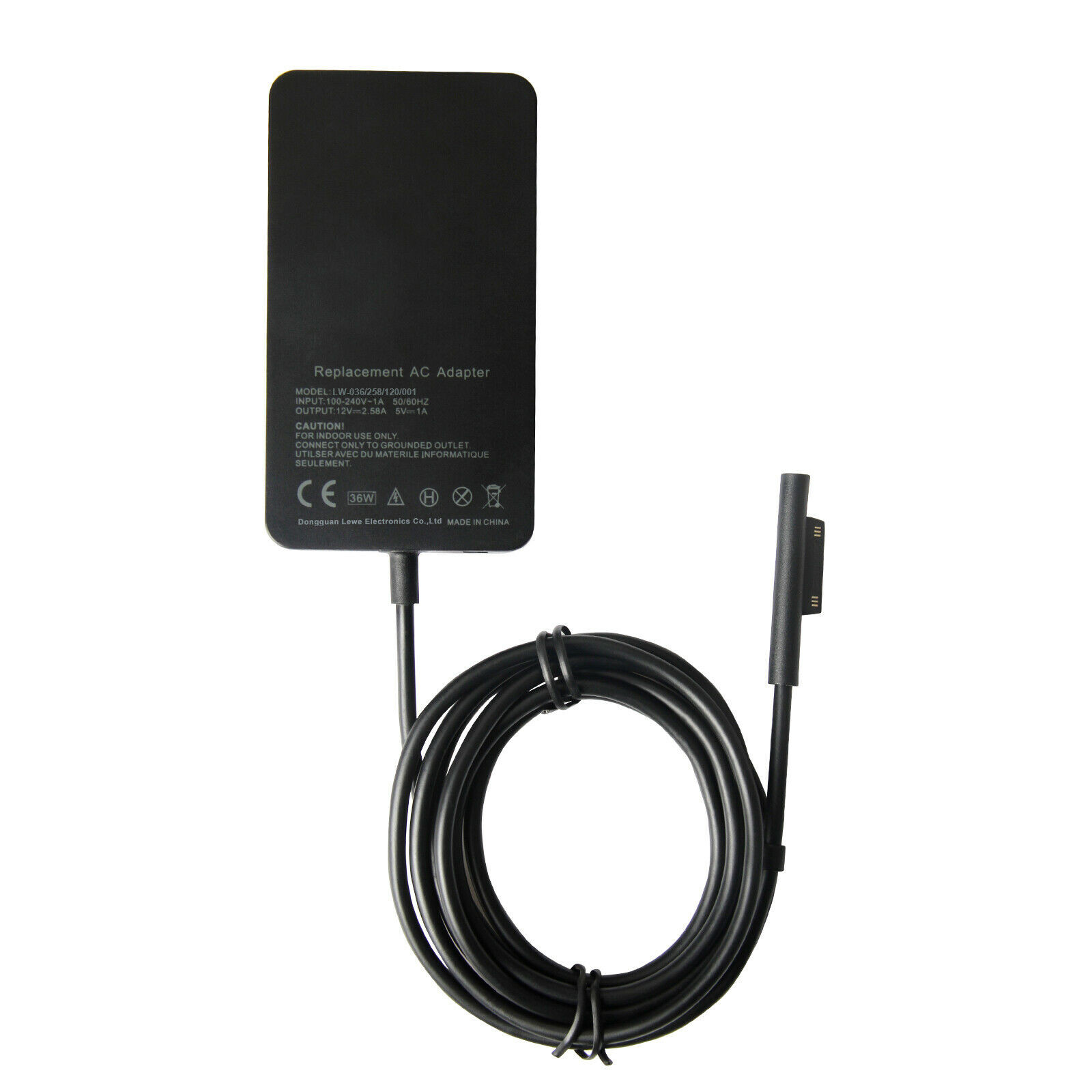 For Microsoft Surface Pro 3 / Pro 4 / Pro 5-2017 AC Adapter Charger