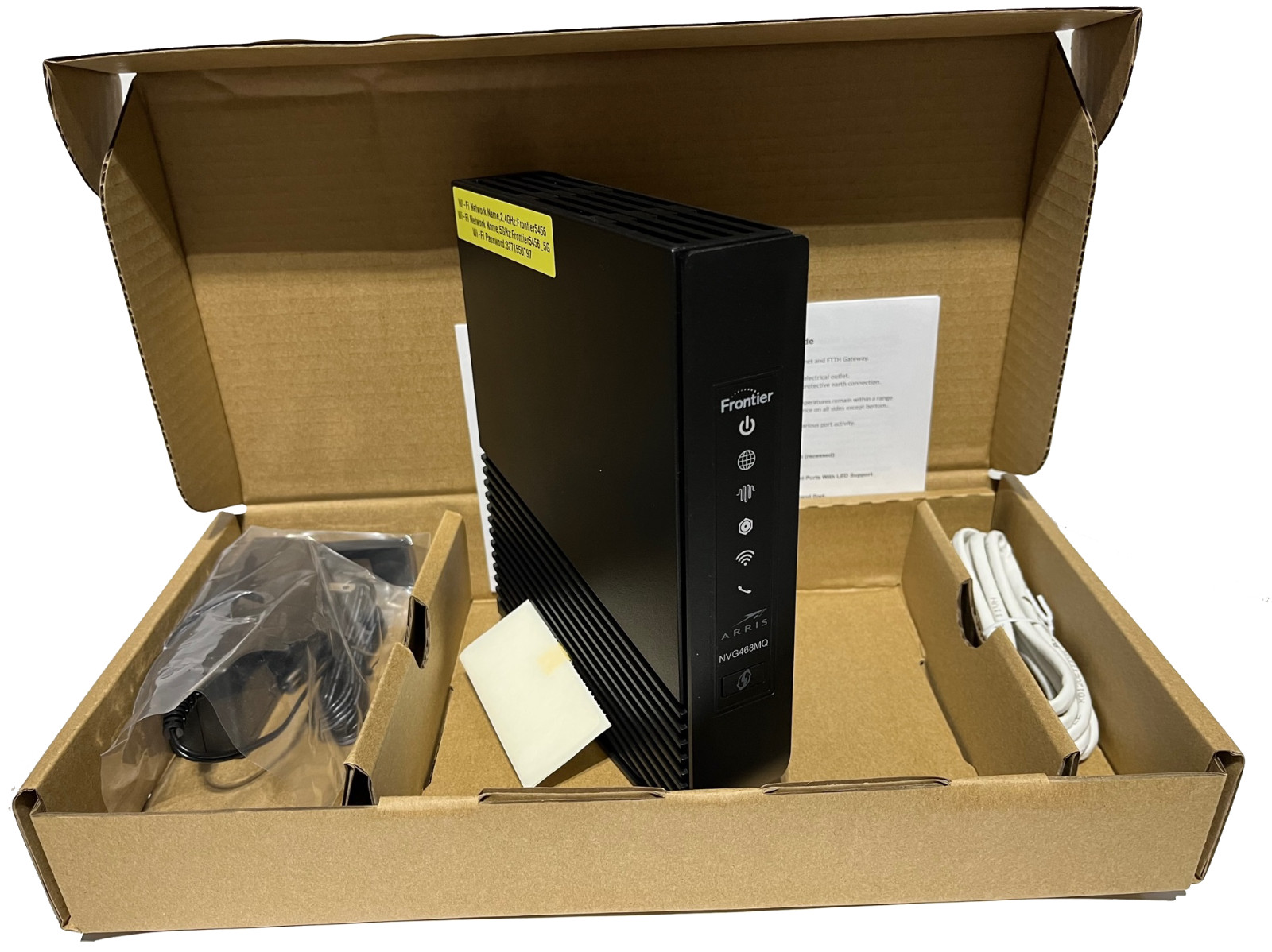 Router ARRIS NVG468MQ frontier NEW 802.11ac Wi-Fi and MoCA2.0 4 port gigabit