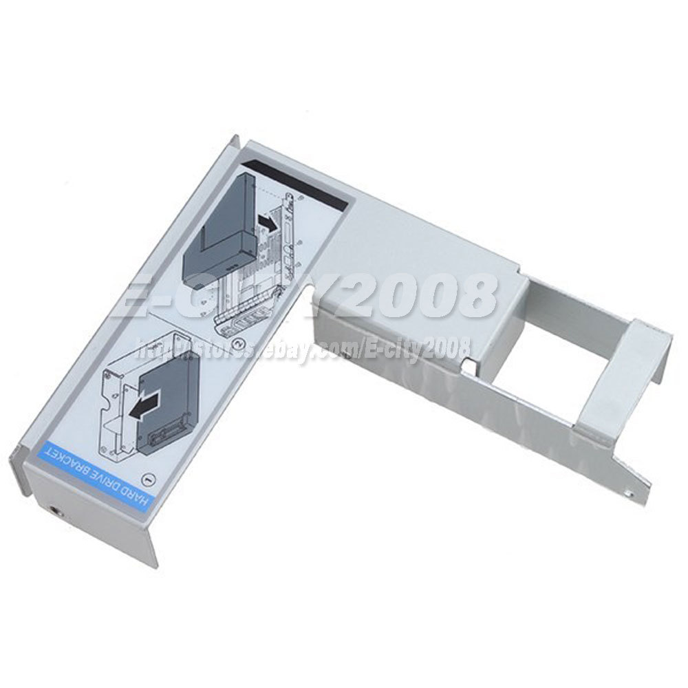 9W8C4 3.5 to 2.5 Adapter For Dell F238F R710 R720 R730 SAS SATA SSD Tray Caddy