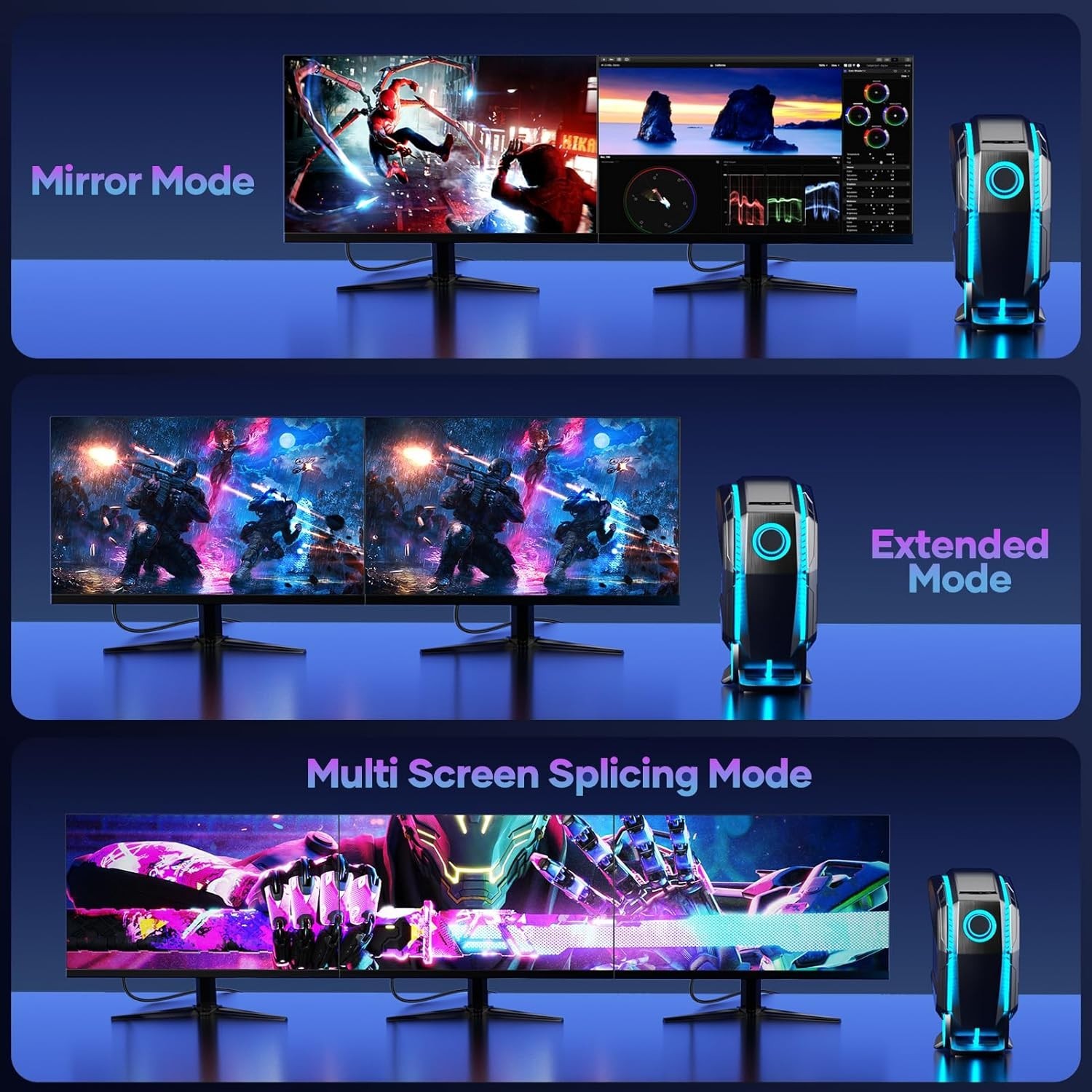 DisplayPort 2.1 Cable 80Gbps VESA 16K@60Hz 8K@120Hz 4K@240Hz HDR Braided 3.3ft