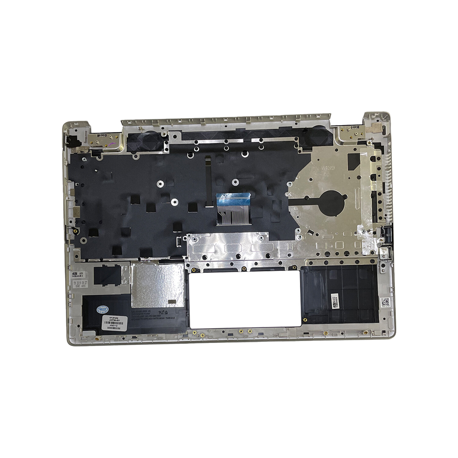 New For HP Pavilion x360 14-DH 14T-DH Palmrest Keyboard Backlit L53795-001 Black