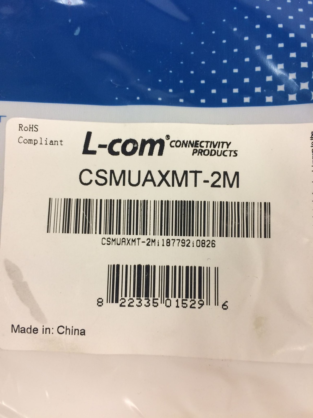 Lot of 10 NEW L-COM Csmuaxmt-2m 6 Ft USB Type A Male/Female Mounting Extension