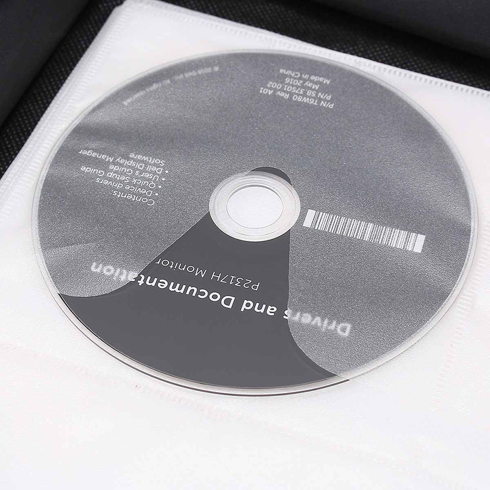 400/520 Disc CD Storage Binder Case w/ Handle Large Capacity Portable Organizer