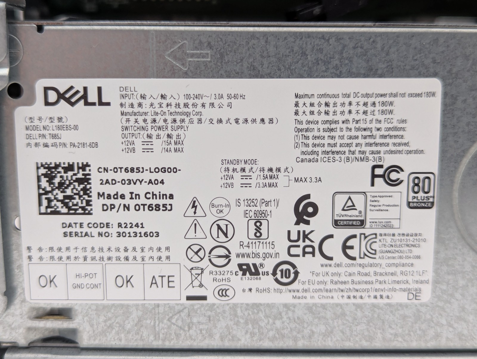 Dell OptiPlex 7010 SFF Desktop i5-13500 2.50GHz 16GB RAM 512GB NVMe Windows 11