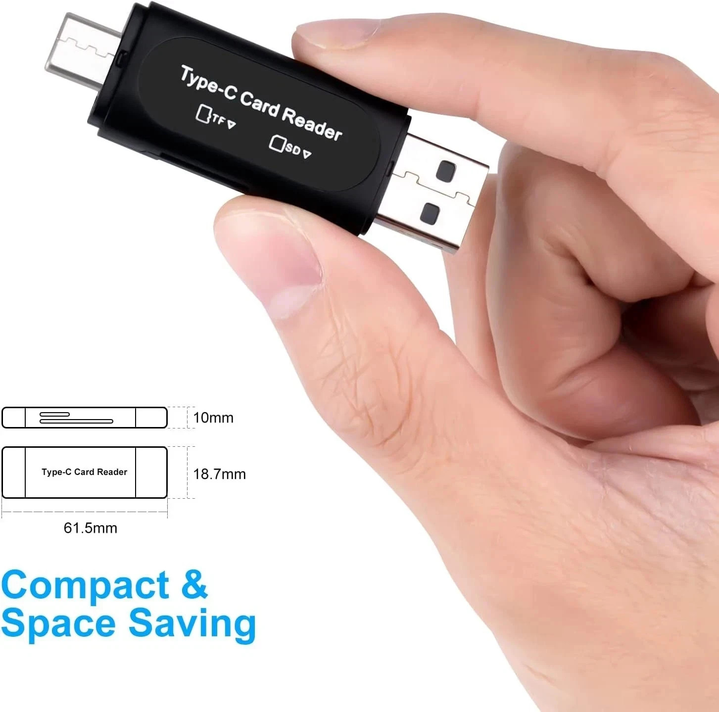 Card Reader USB 3.0 To SD Micro TF Memory Card Adapter PC Laptop Accessories Lot