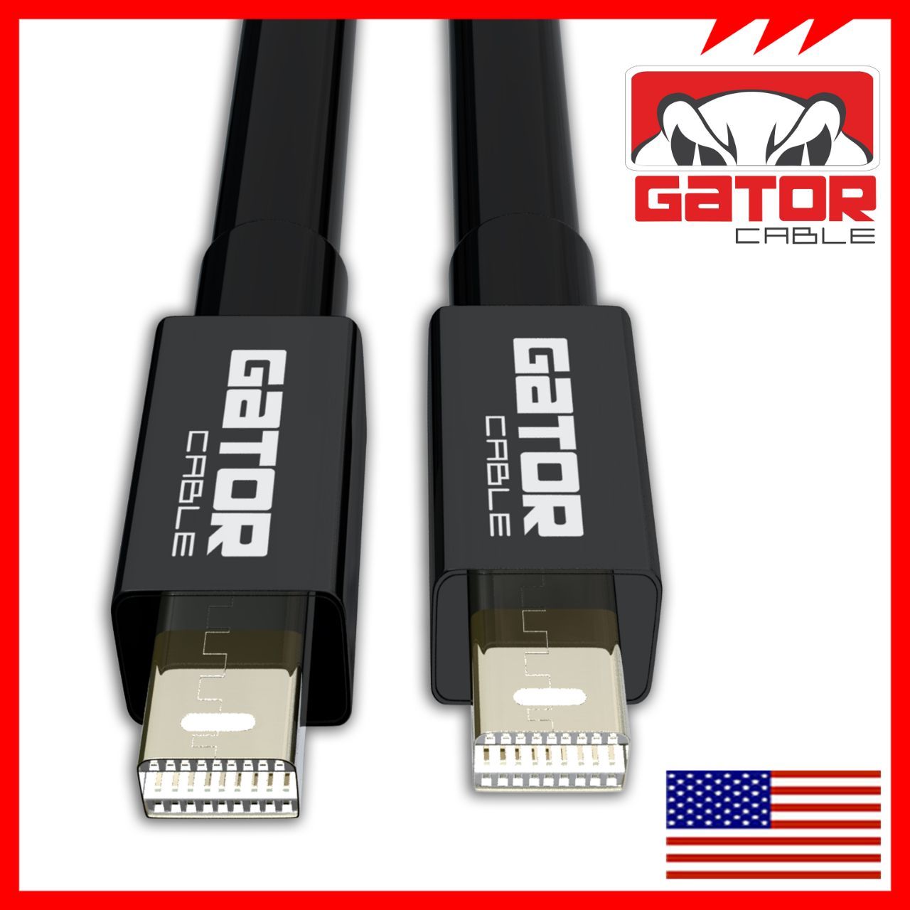 Mini DisplayPort DP to Mini DisplayPort DP Cable 4K 60Hz Video Audio UHD For Mac