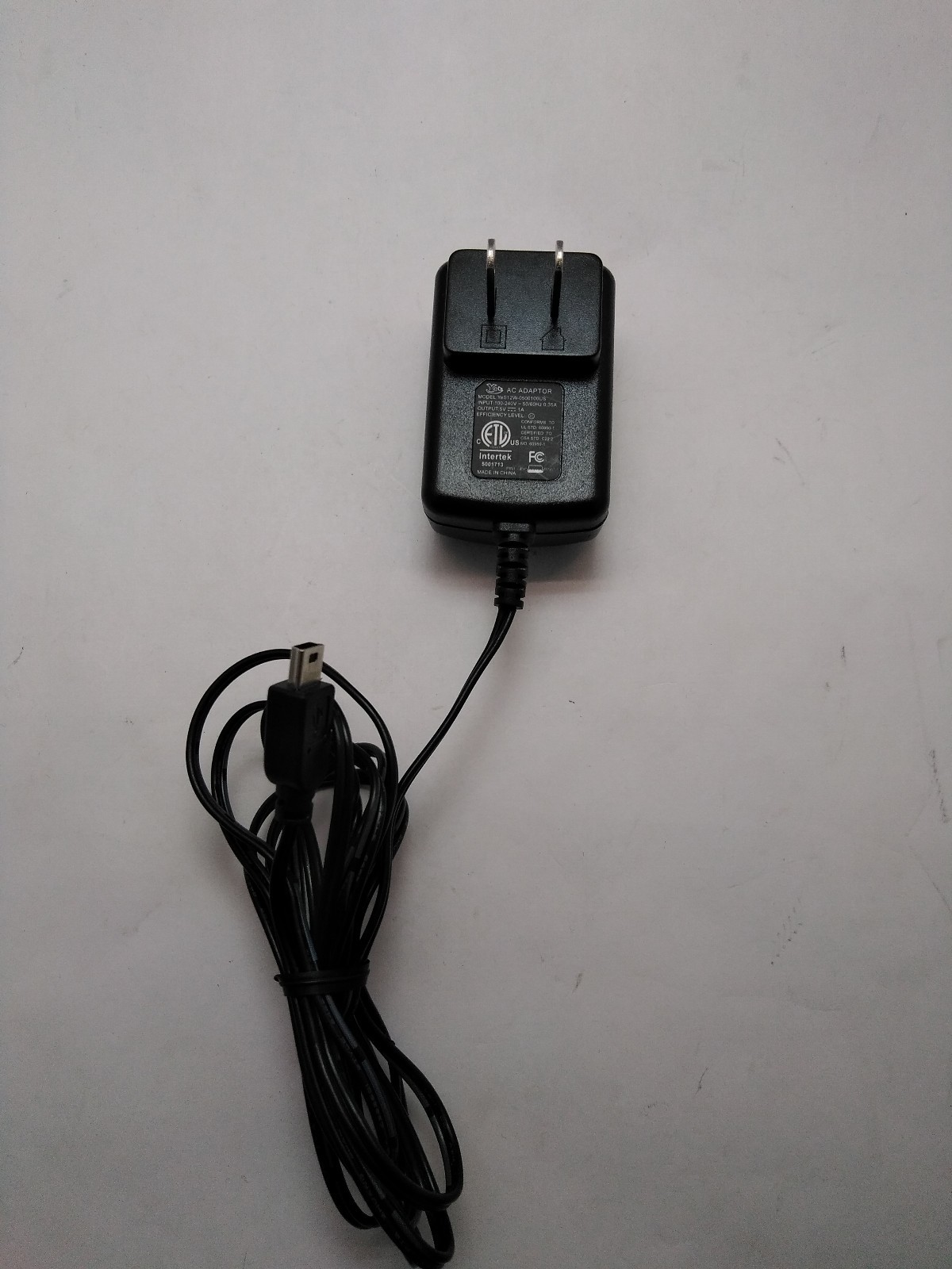 Yes Ac power switching adapter for Yes12w-0500100us 5V 1A mini usb