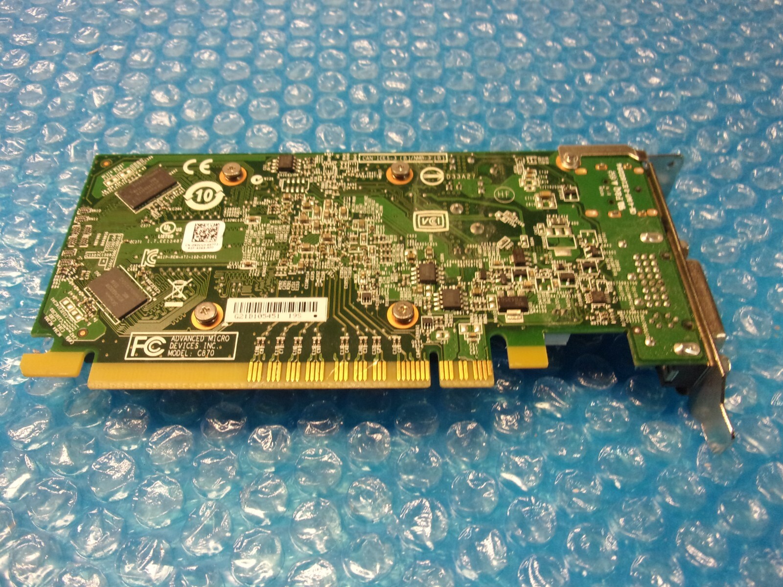 Dell AMD Radeon R5 340X 2GB 0X0CVJ PCI-Express DVI DisplayPort Video Graphics