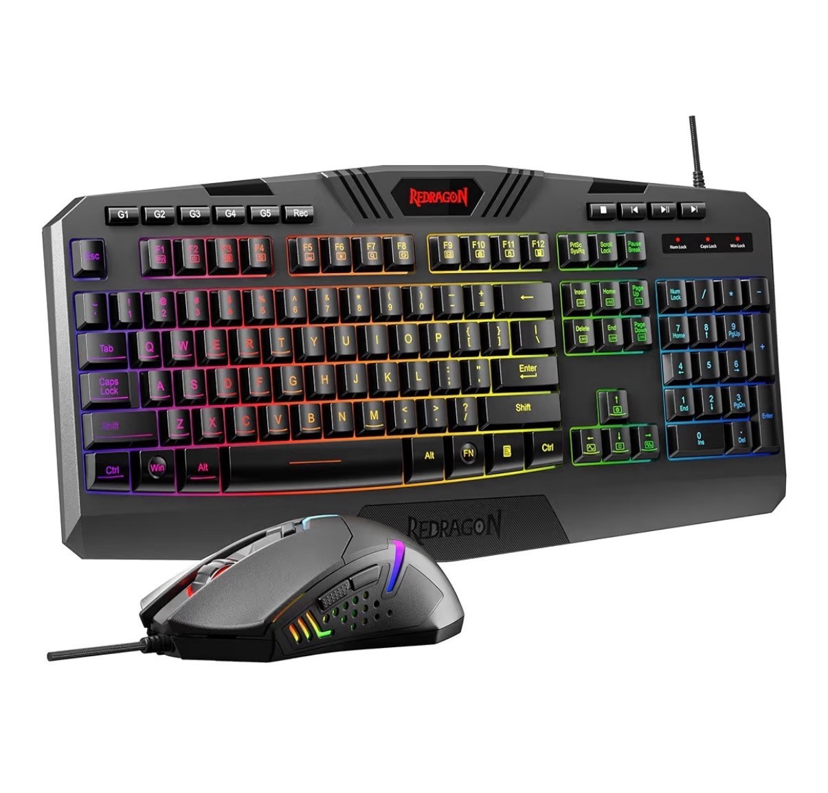 Redragon S101-3 PRO Gaming Keyboard and Mouse