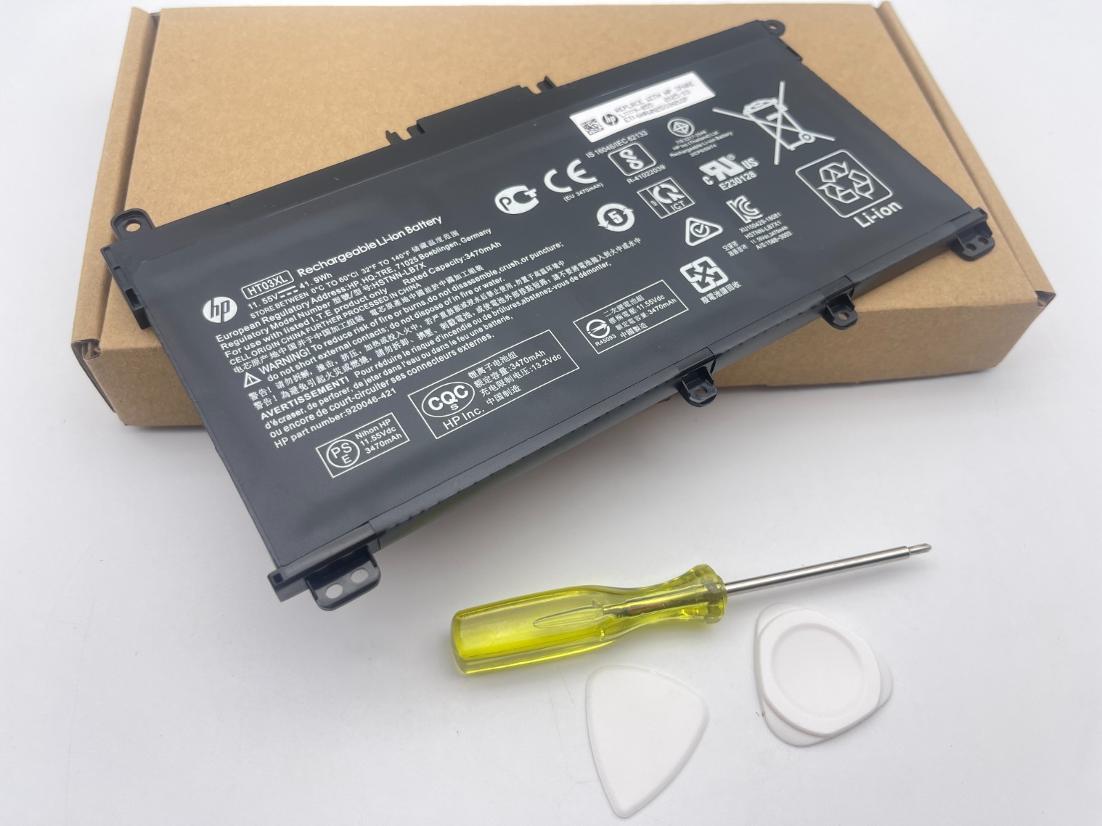 Genuine OEM HT03XL Battery for HP Pavilion L11421-2C2 L11119-855 15-CS 15-DA New