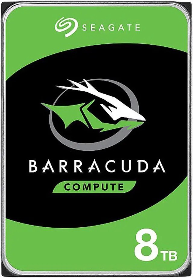 Seagate Barracuda 8TB, Internal 3.5″ (ST8000DM004) Hard Drive [SEALED]