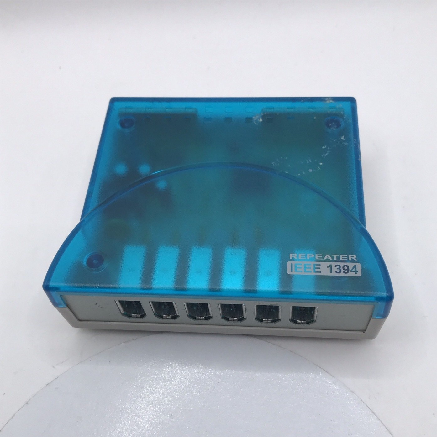 IEEE 1394 FireWire Repeater Hub Splitter Box R106T 1:6 Blue