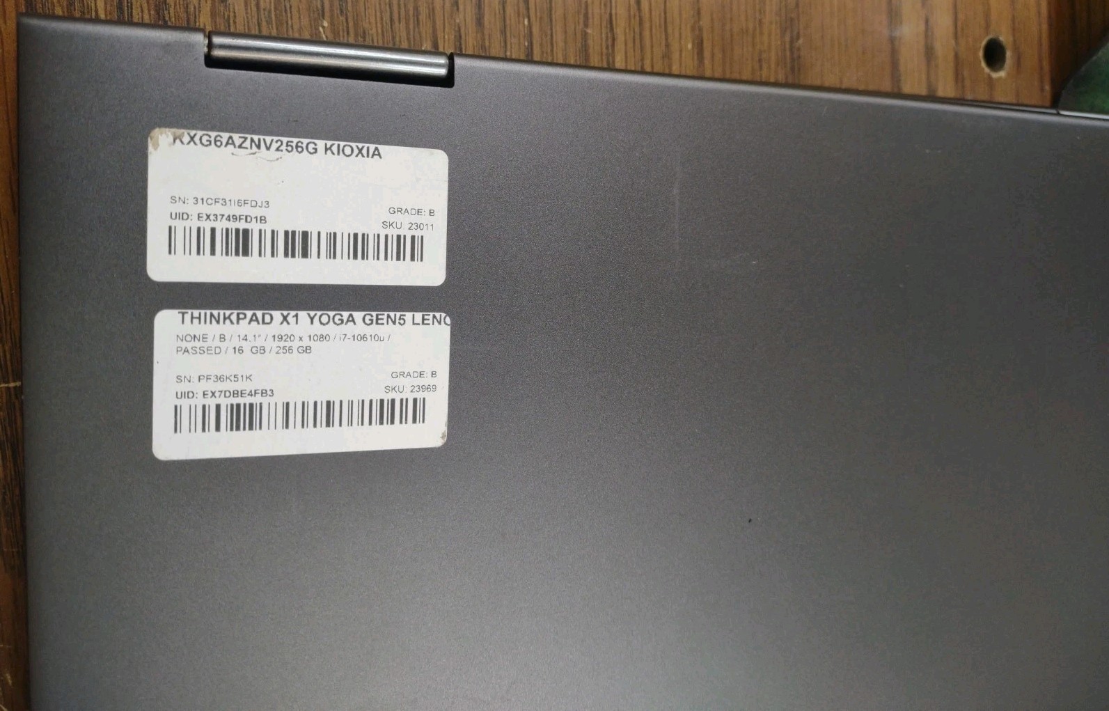 Lenovo ThinkPad X1 Yoga Gen 5 W/ i7-10610U, 16GB, 256GB, Touchscreen, Stylus.