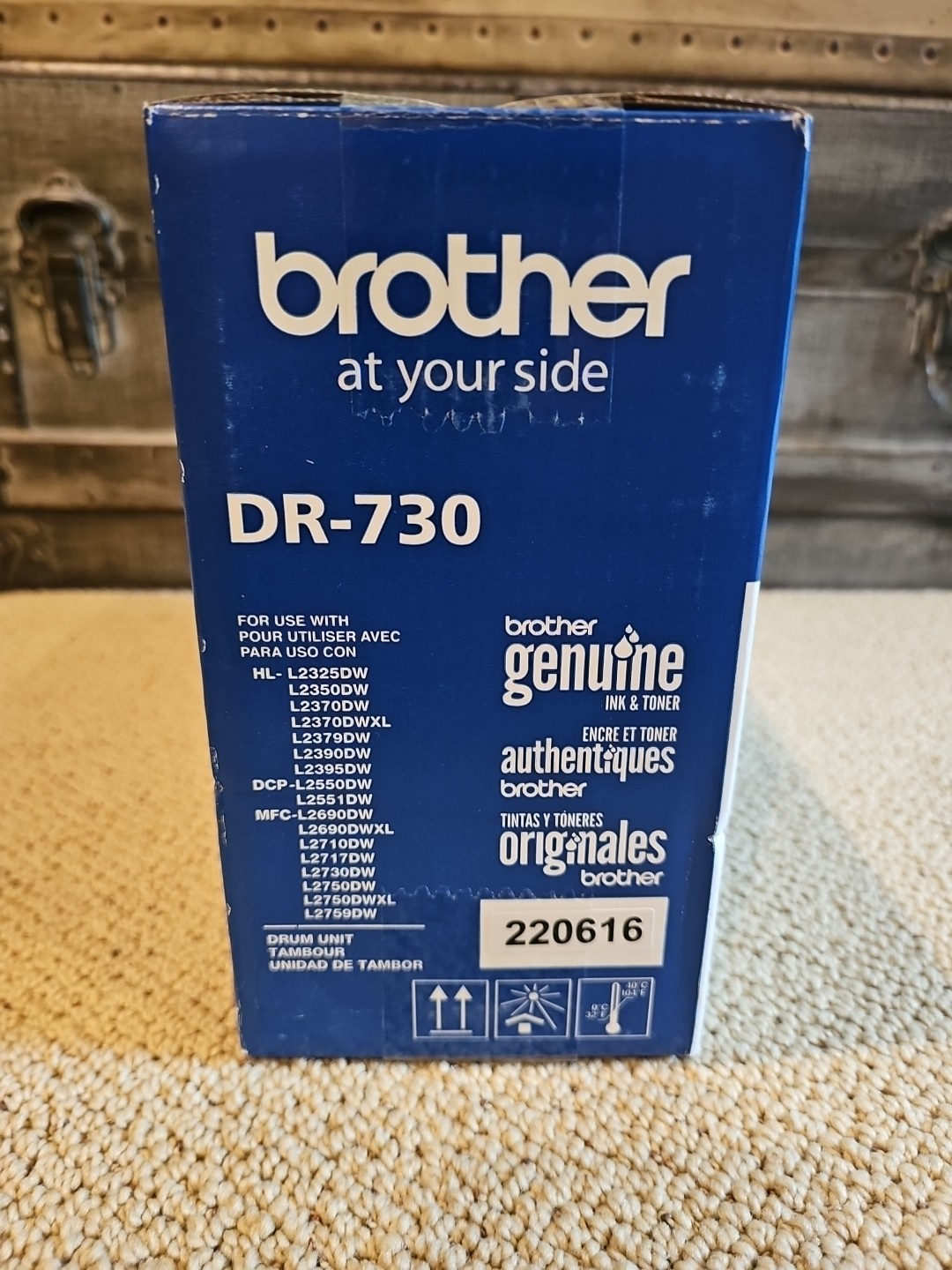 Brother DR-730 Laser Drum Unit Genuine NEW DRUM SEALED
