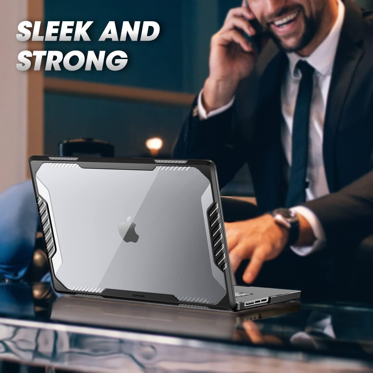 For Apple MacBook Air 15″(2023) SUPCASE DualLayer Laptop Case Cover Rugged Shell