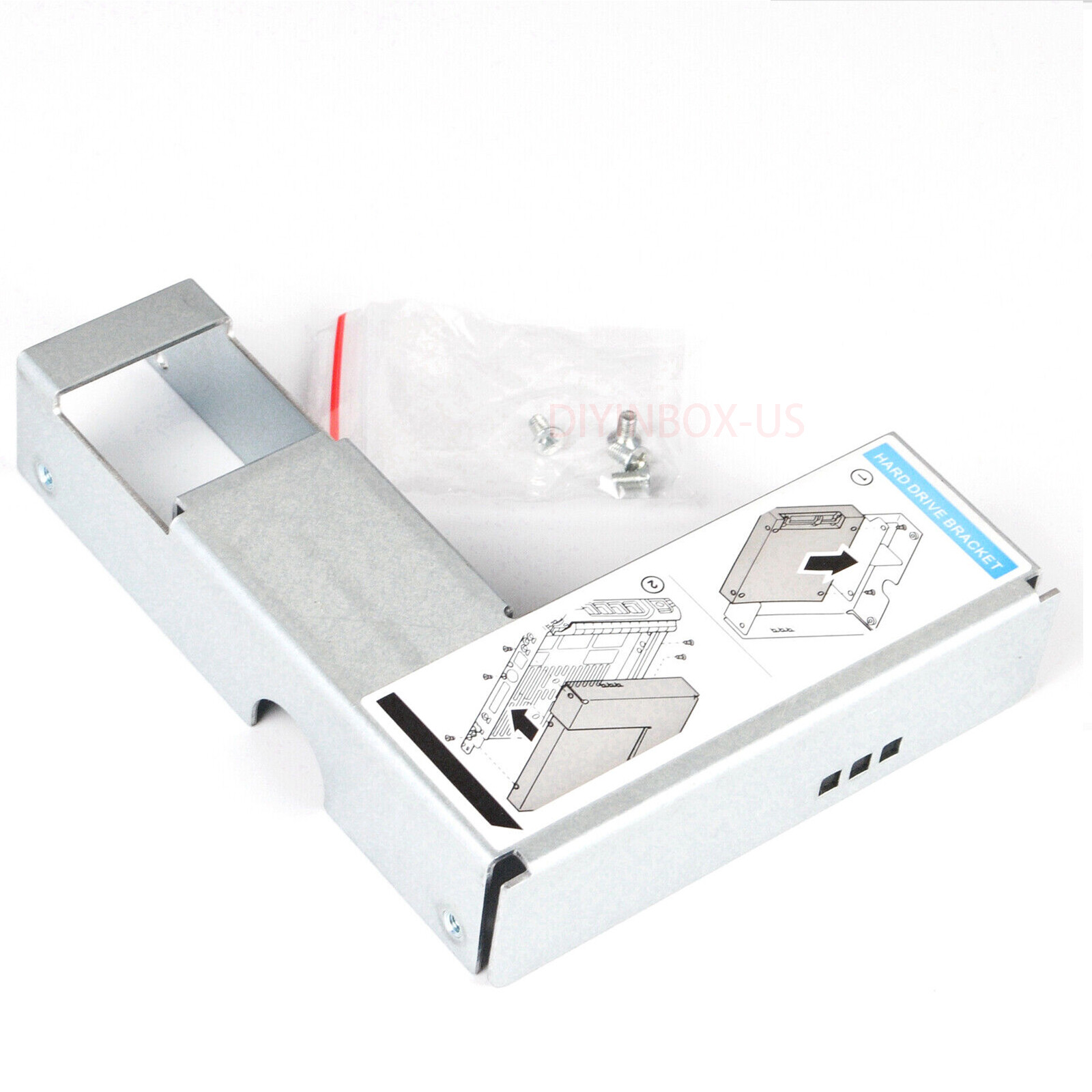9W8C4 3.5″ to 2.5″ HDD SSD SAS SATA Adapter 4 Dell R710 R730XD T630 F238F KG1CH