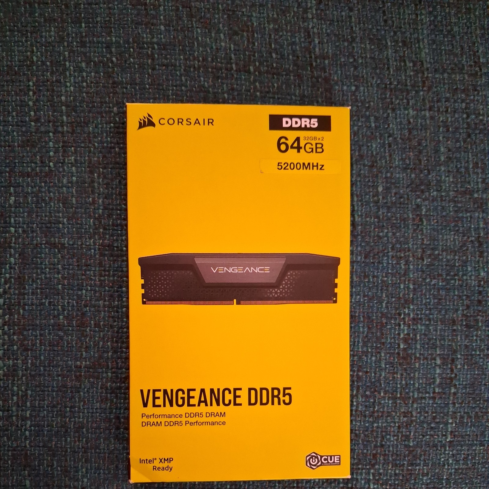 Corsair Vengeance DDR5 64GB (2x32GB) 5200MHz Intel XMP ready