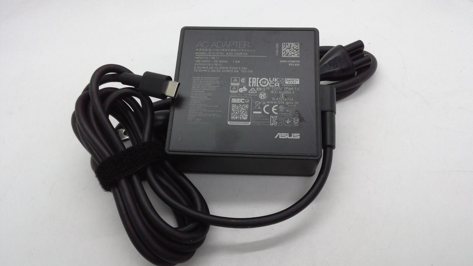 OEM 100W 20V 5A A20-100P1A For ASUS ROG Flow X13 GV301RE-X13.R93050T RTX3050Ti