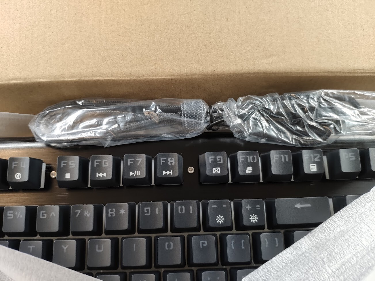 EnergyPal FireBold P360 Backlit Wired Gaming Keyboard with a Mechanical-Feel
