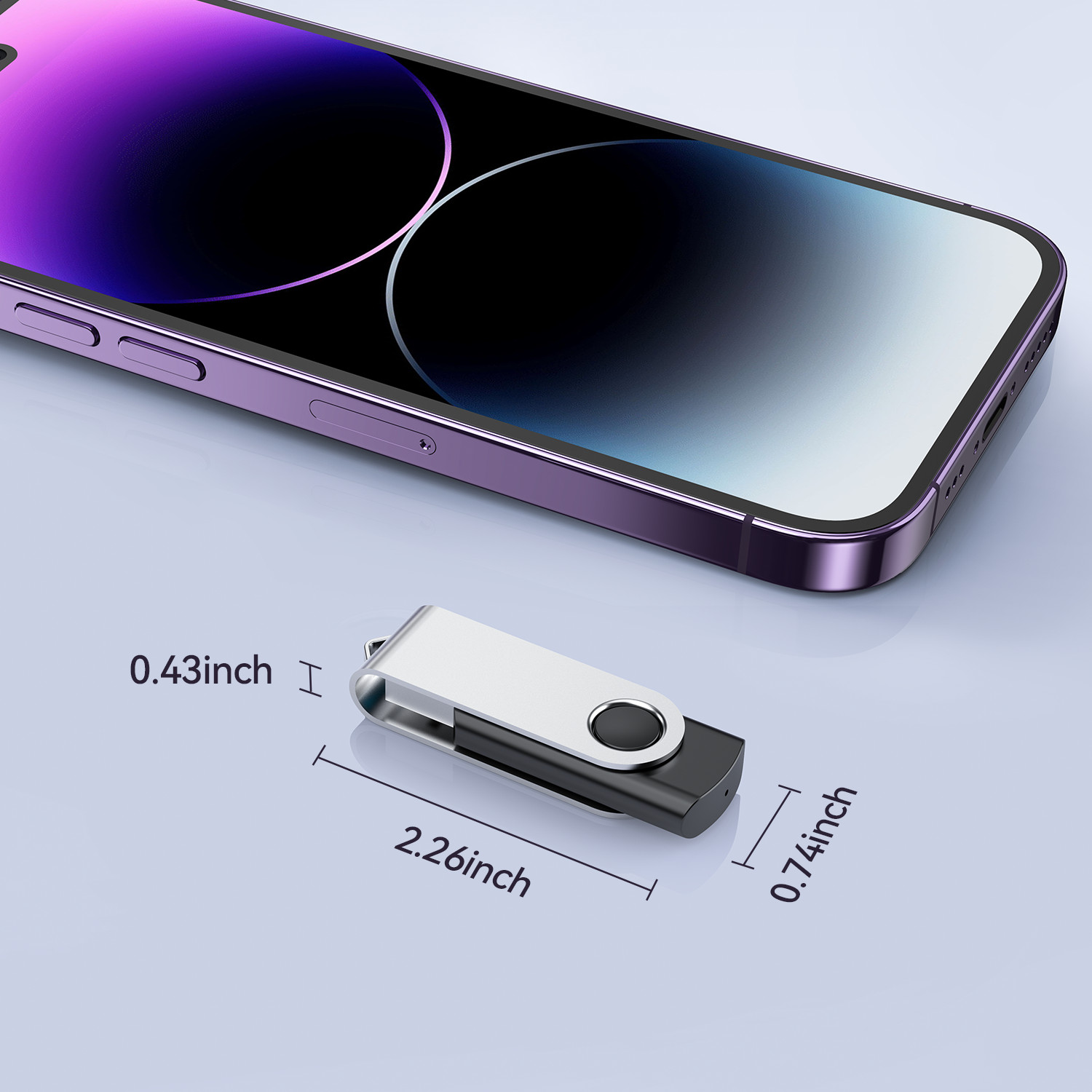 Kootion USB 3.0 1/5/10PCS 16GB 32GB Metal Swivel Style USB Flash Drive Wholesale