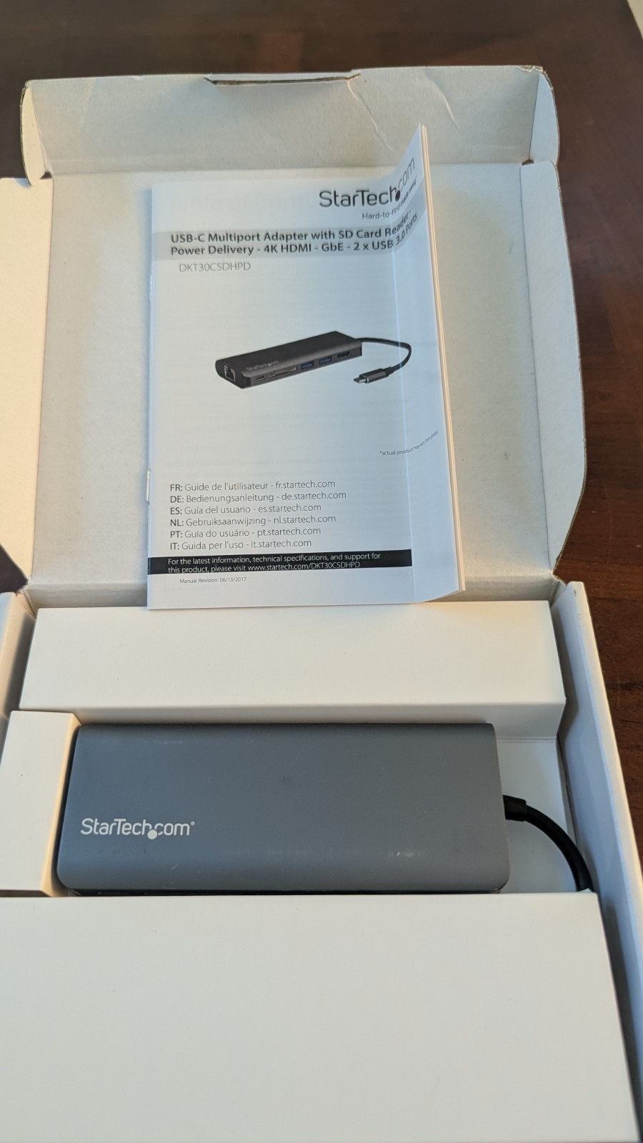 StarTech.com USB-C Multiport Adapter 4K HDMI Power Delivery SD Card Reader…