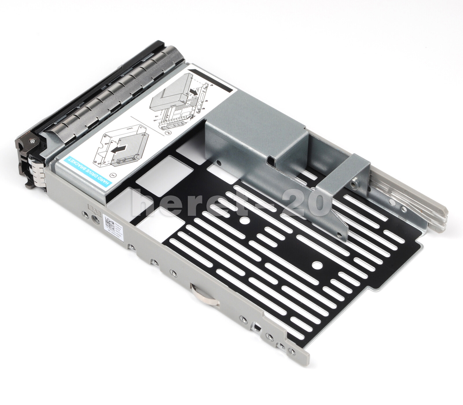 For Dell 2.5” Drive to 3.5” Tray 0X968D KG1CH w/adapter 9W8C4 R630 R730 T430