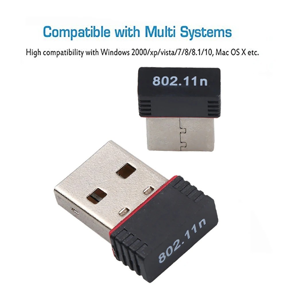 Mini USB WiFi Adapter 150M Wireless Network Card RTL8188 MT7601 USB2.0 WiFi Ethe