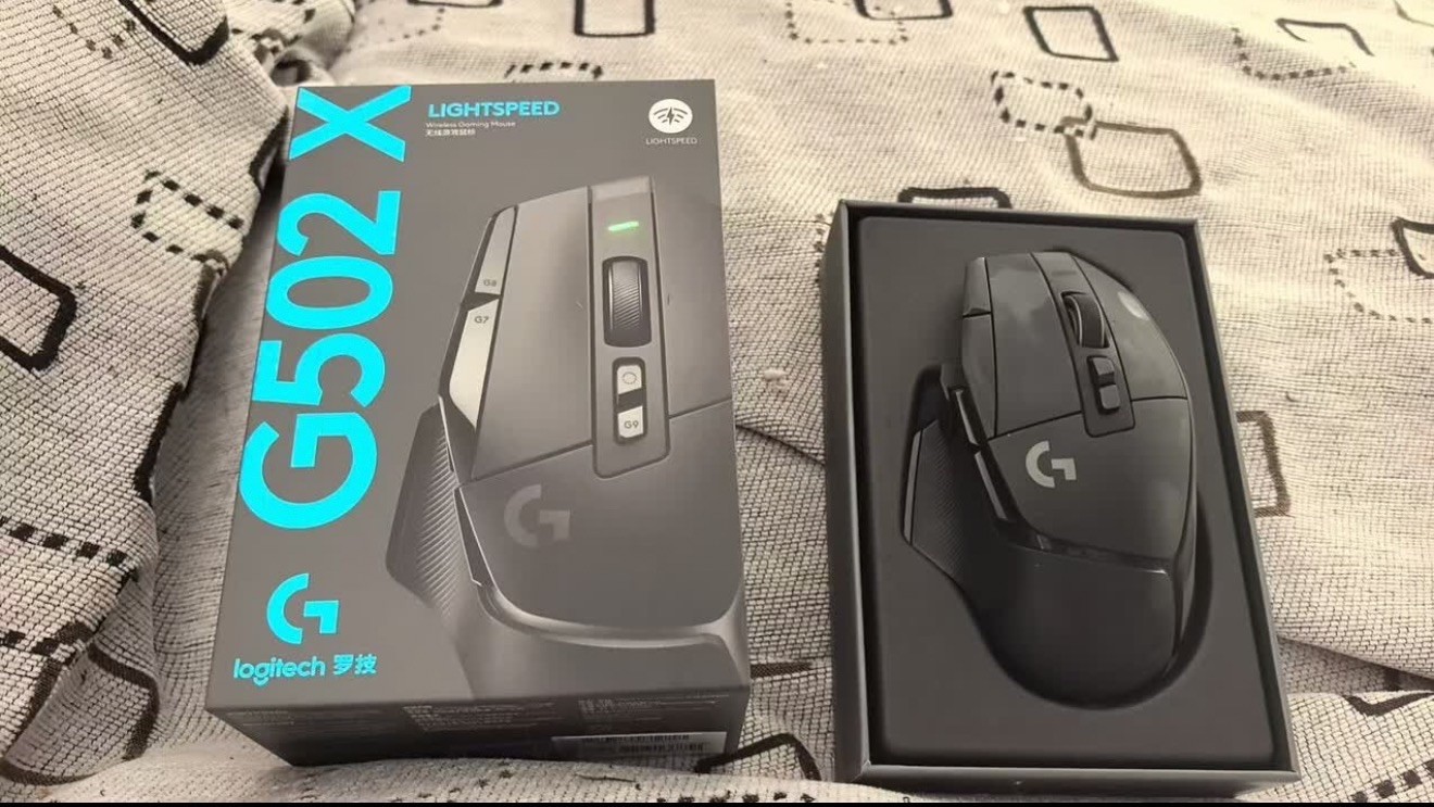 Logitech G502 X LIGHTSPEED Wireless Gaming Mouse – Black